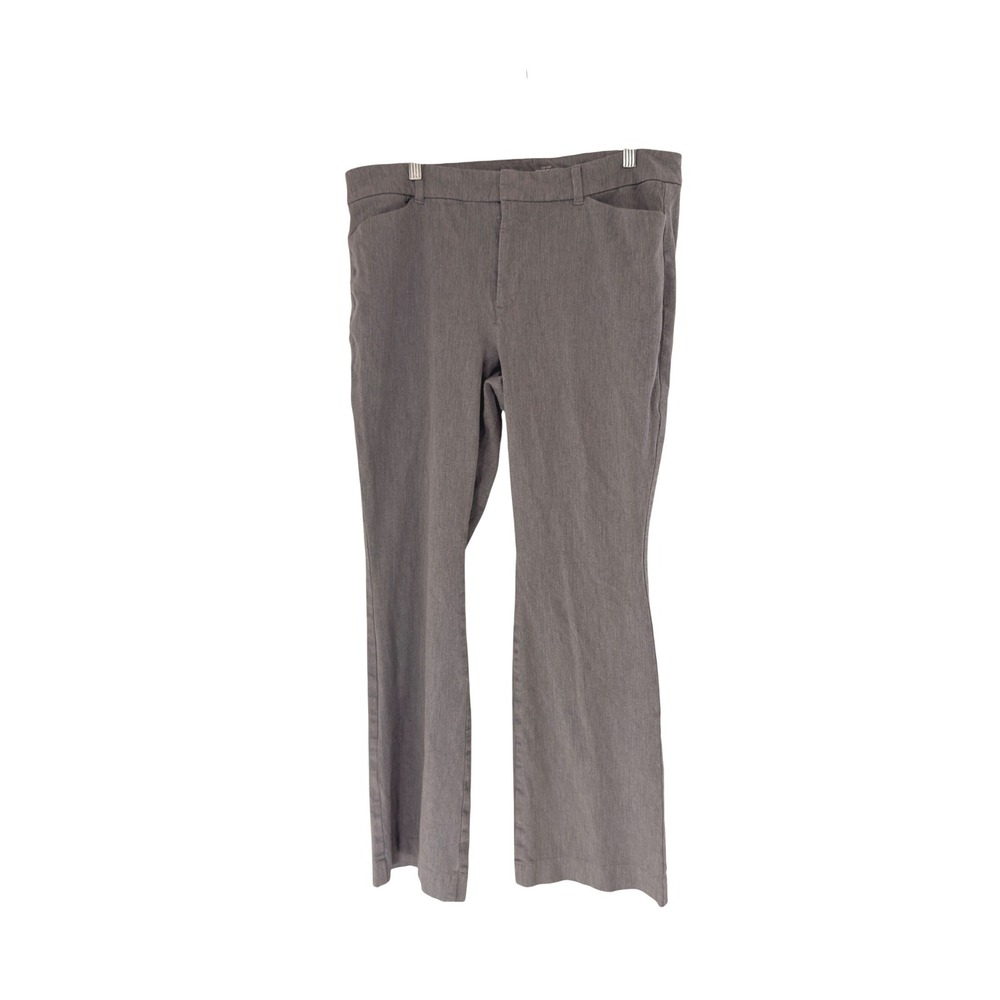 Old Navy Gray High Rise Office Business Career‎ Work Pixie Flare Pants Size 18